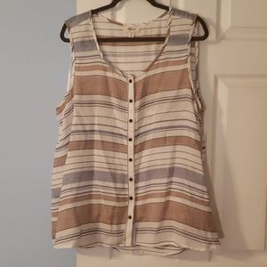 NWT sleeveless Top